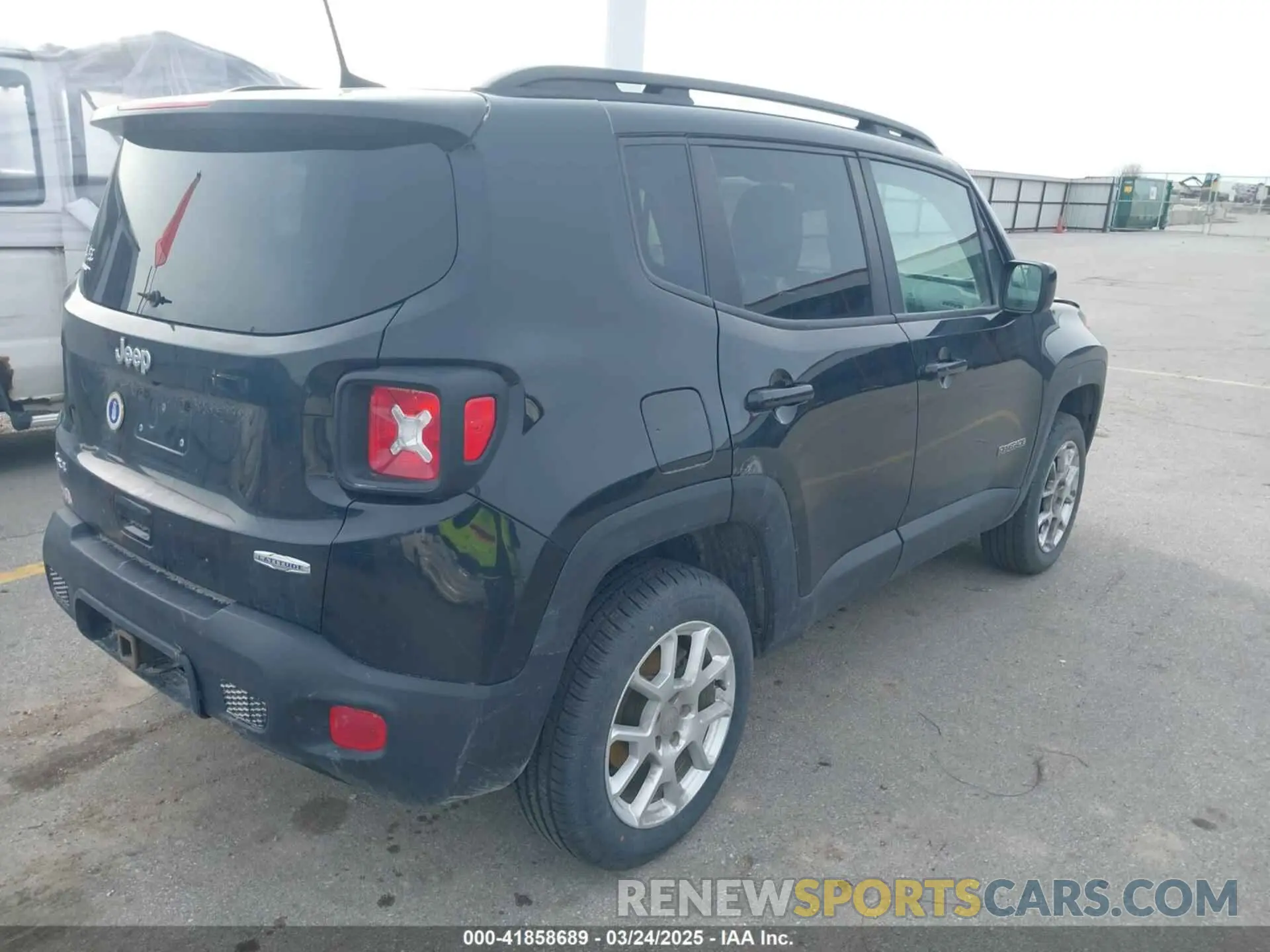 4 fotografías del automóvil dañado ZACNJBBB6KPK73371 JEEP RENEGADE 2019