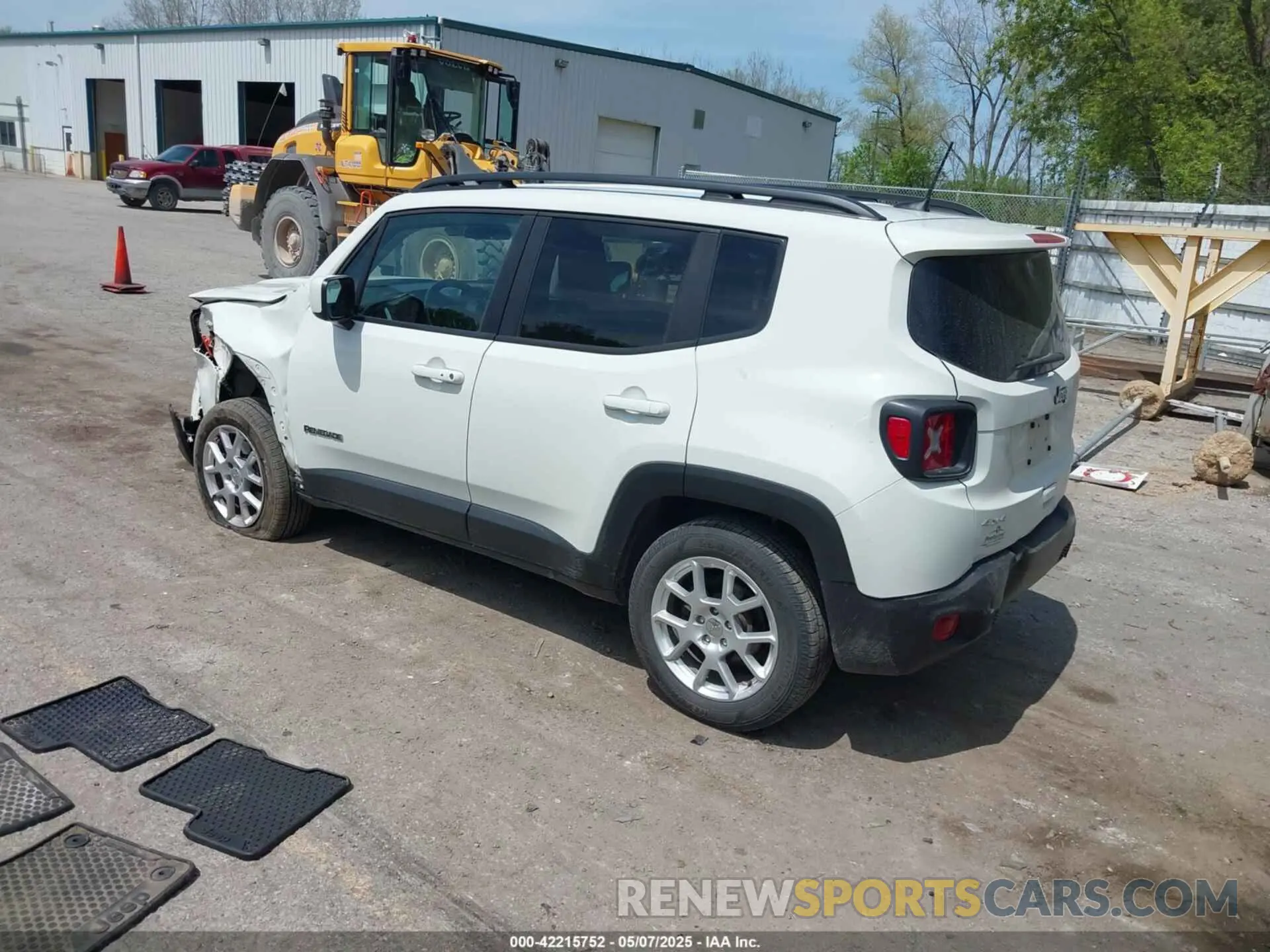 3 fotografías del automóvil dañado ZACNJBBB6KPK81437 JEEP RENEGADE 2019