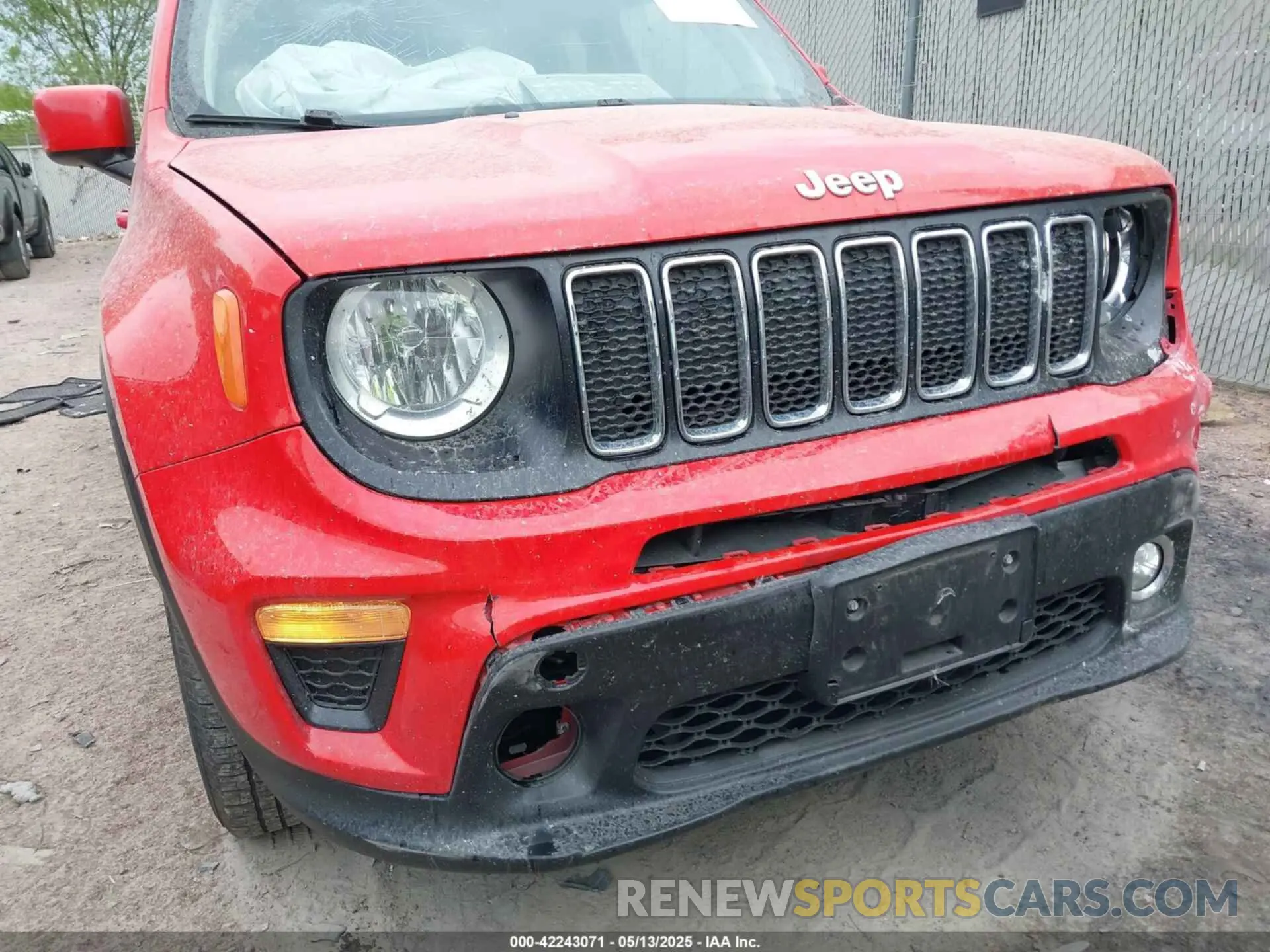 6 fotografías del automóvil dañado ZACNJBBB7KPK13597 JEEP RENEGADE 2019