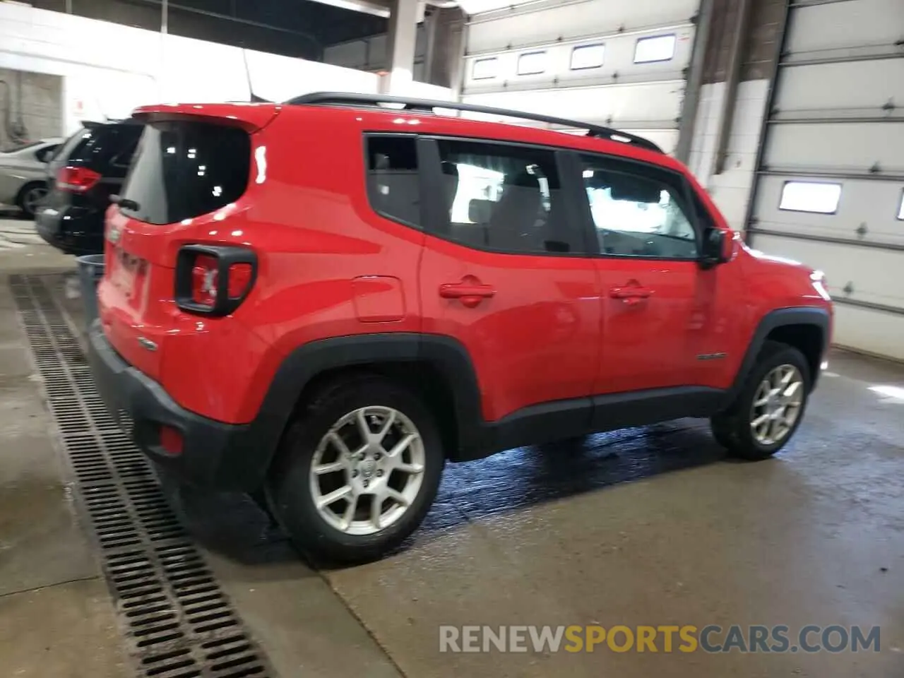 3 fotografías del automóvil dañado ZACNJBBB7KPK23742 JEEP RENEGADE 2019