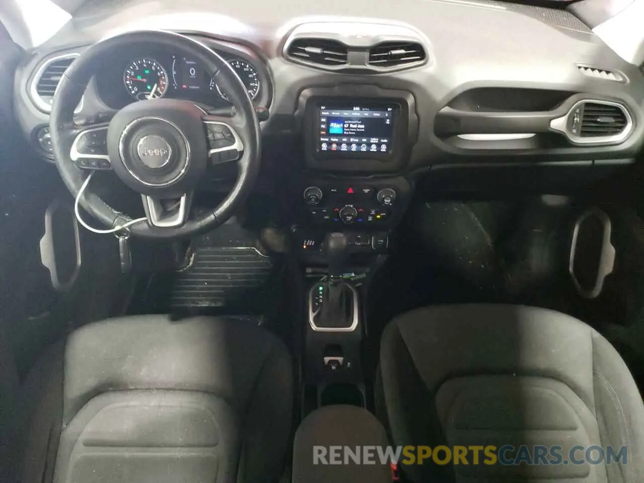 8 fotografías del automóvil dañado ZACNJBBB7KPK23742 JEEP RENEGADE 2019