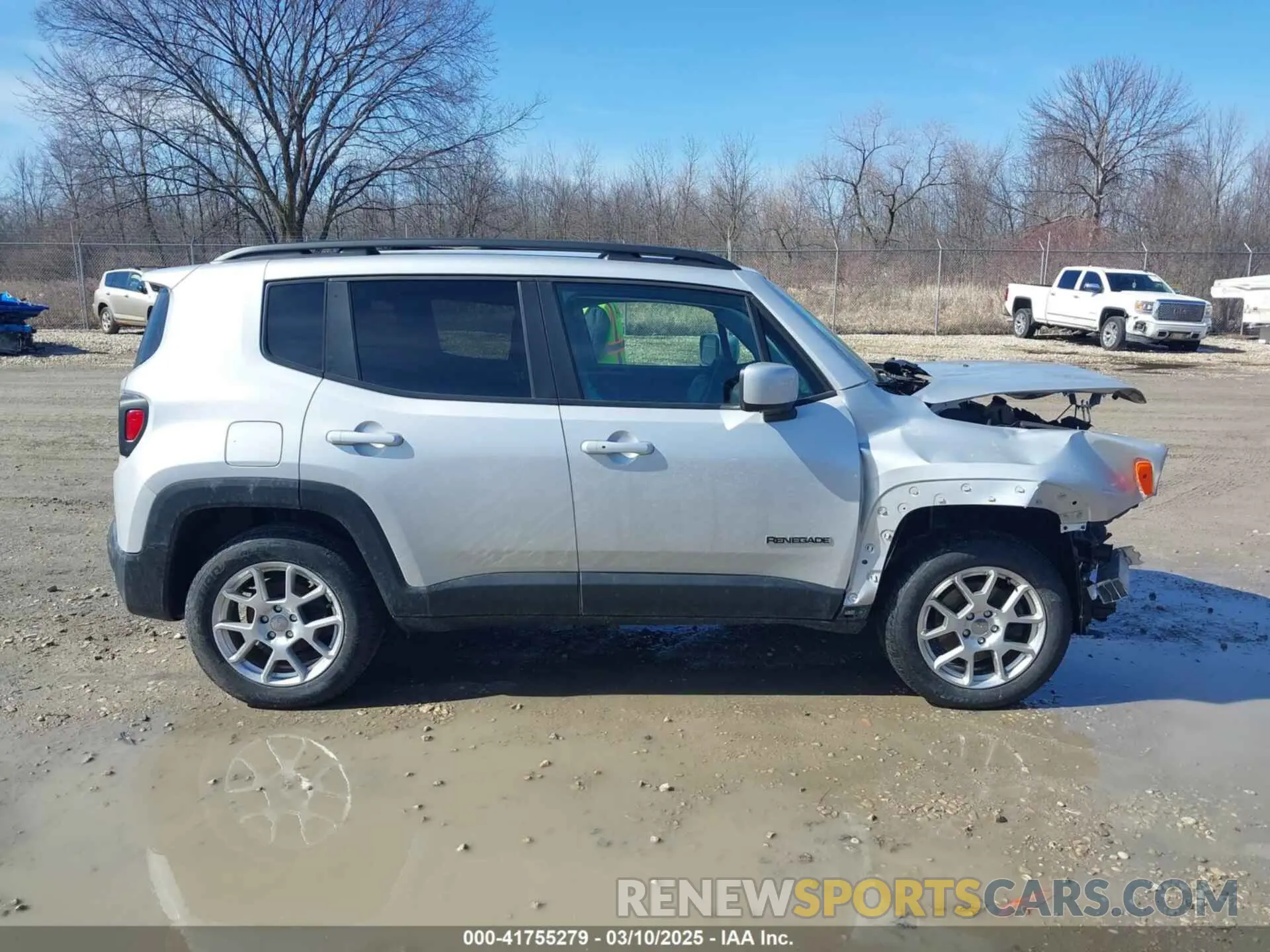 13 fotografías del automóvil dañado ZACNJBBB9KPK32023 JEEP RENEGADE 2019