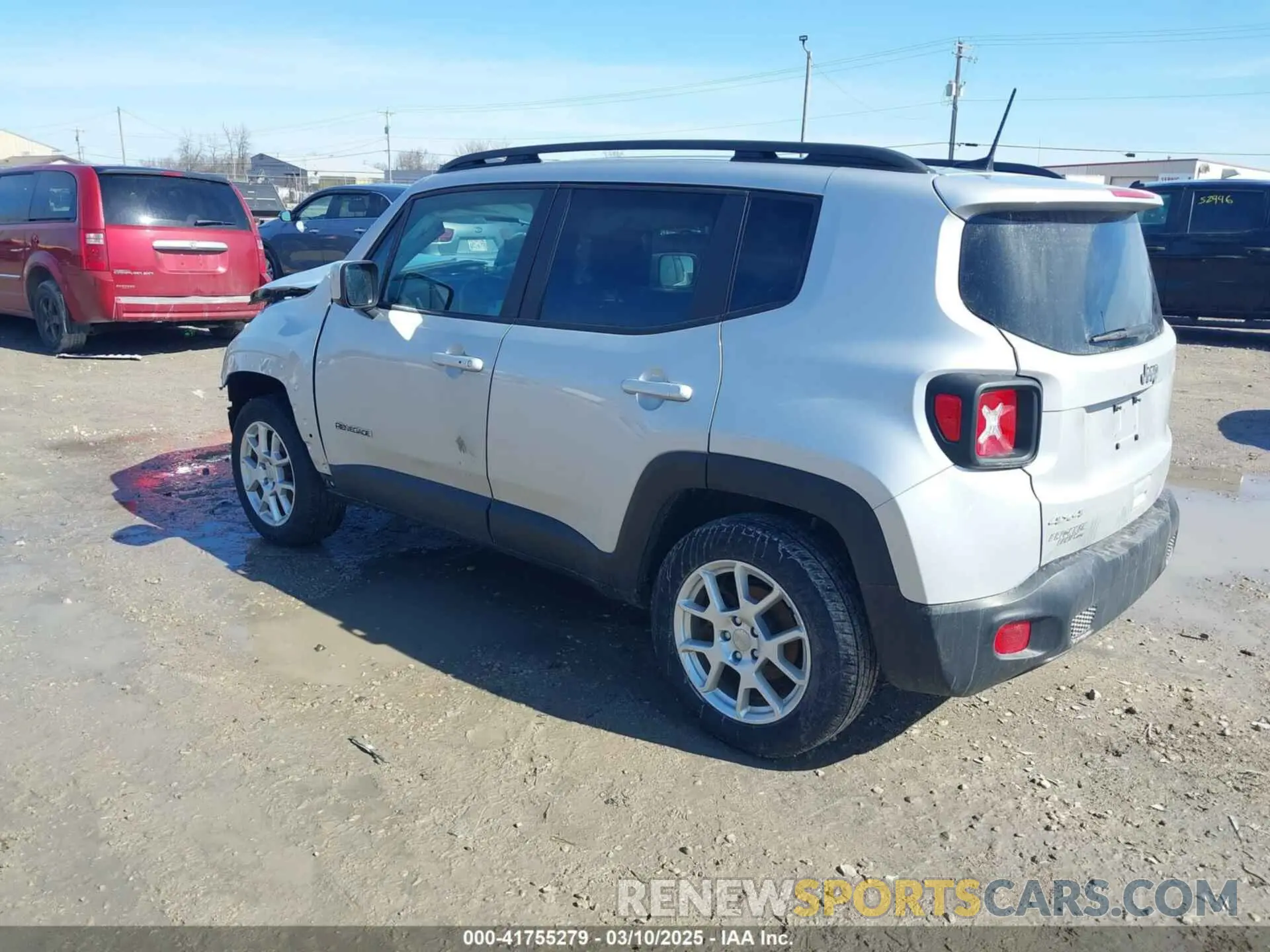 3 fotografías del automóvil dañado ZACNJBBB9KPK32023 JEEP RENEGADE 2019