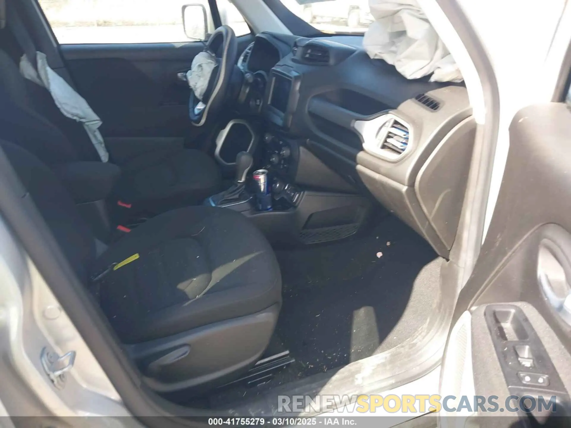 5 fotografías del automóvil dañado ZACNJBBB9KPK32023 JEEP RENEGADE 2019
