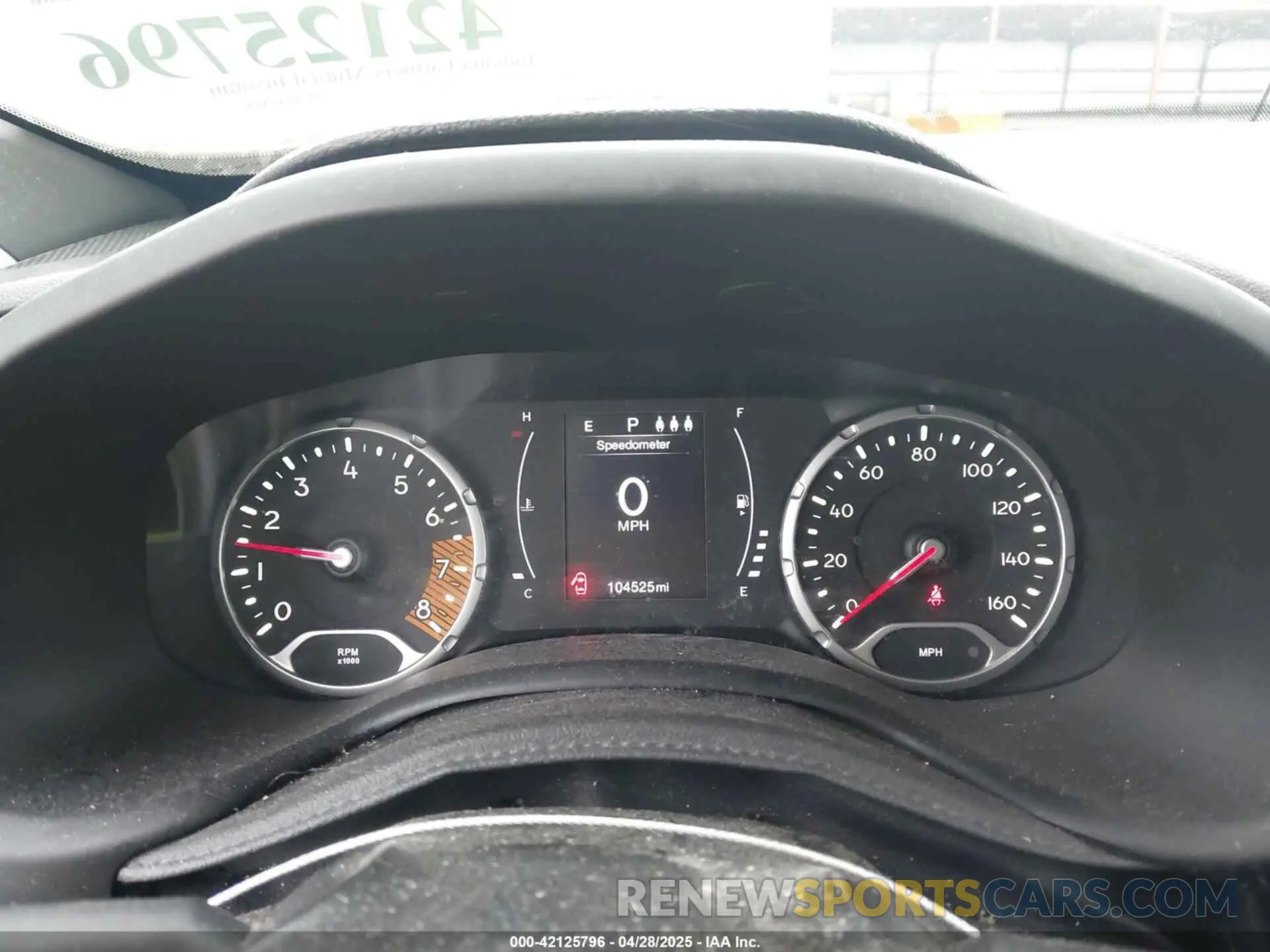 7 fotografías del automóvil dañado ZACNJBBBXKPJ77405 JEEP RENEGADE 2019