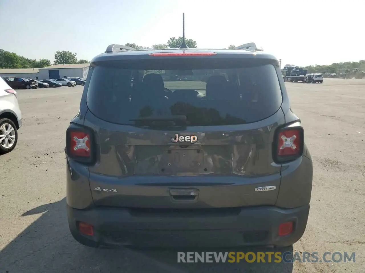 6 fotografías del automóvil dañado ZACNJBBBXKPJ78778 JEEP RENEGADE 2019
