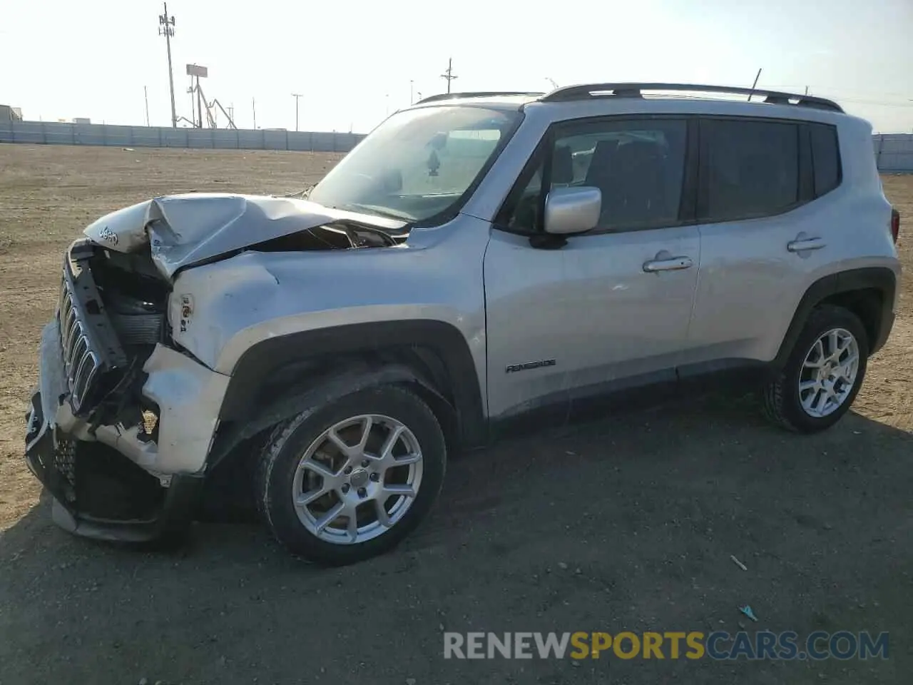 1 fotografías del automóvil dañado ZACNJBBBXKPK03355 JEEP RENEGADE 2019