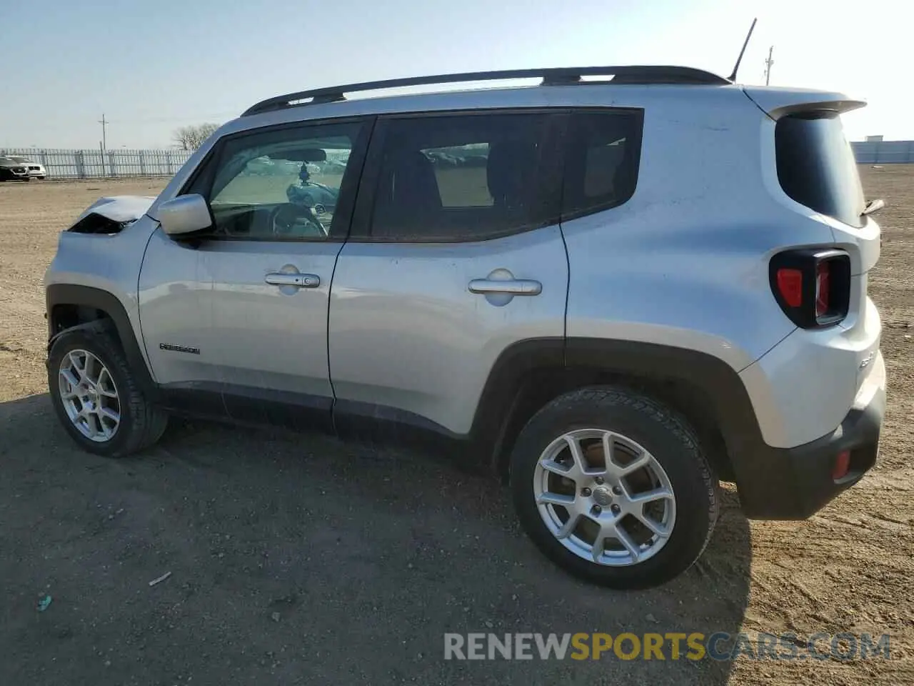 2 fotografías del automóvil dañado ZACNJBBBXKPK03355 JEEP RENEGADE 2019