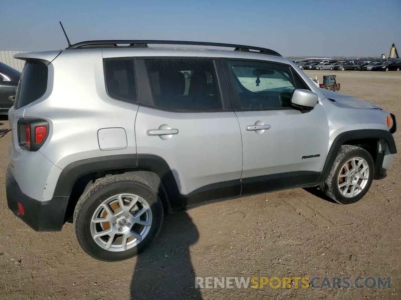 3 fotografías del automóvil dañado ZACNJBBBXKPK03355 JEEP RENEGADE 2019