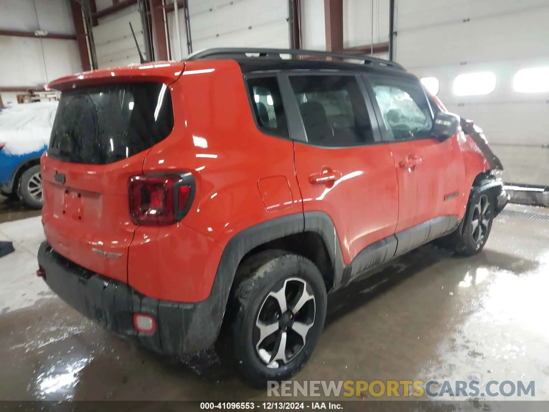4 fotografías del automóvil dañado ZACNJBC10KPK40100 JEEP RENEGADE 2019