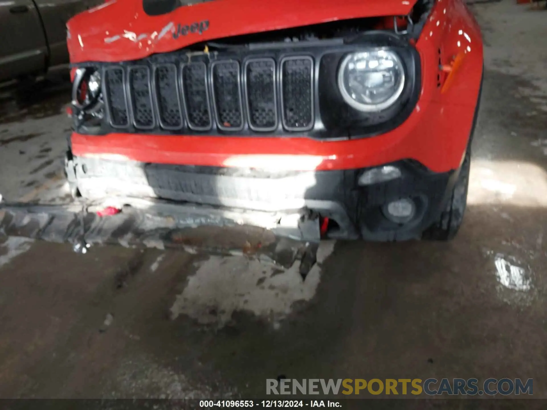 6 fotografías del automóvil dañado ZACNJBC10KPK40100 JEEP RENEGADE 2019