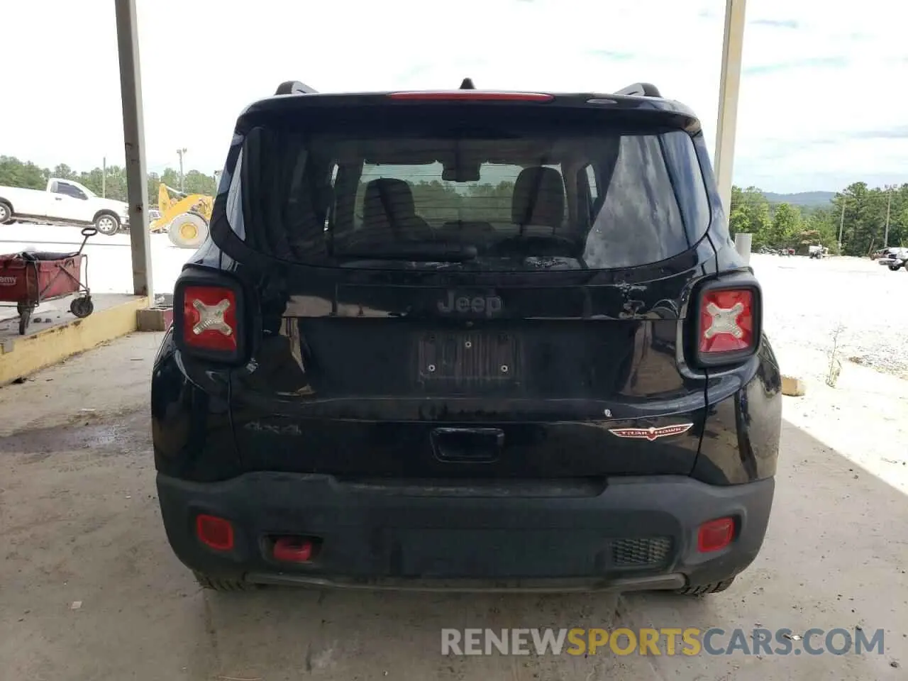 6 fotografías del automóvil dañado ZACNJBC11KPK05159 JEEP RENEGADE 2019