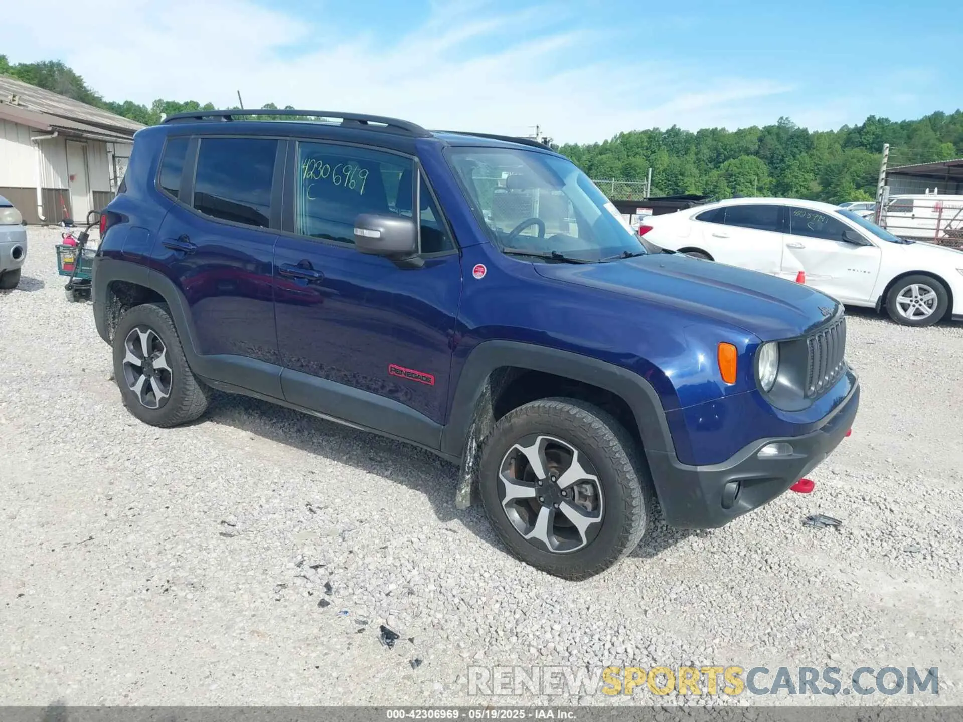 1 fotografías del automóvil dañado ZACNJBC16KPJ93803 JEEP RENEGADE 2019