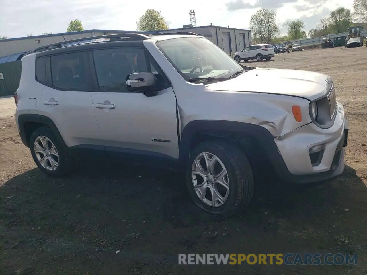 4 fotografías del automóvil dañado ZACNJBD18KPJ93686 JEEP RENEGADE 2019