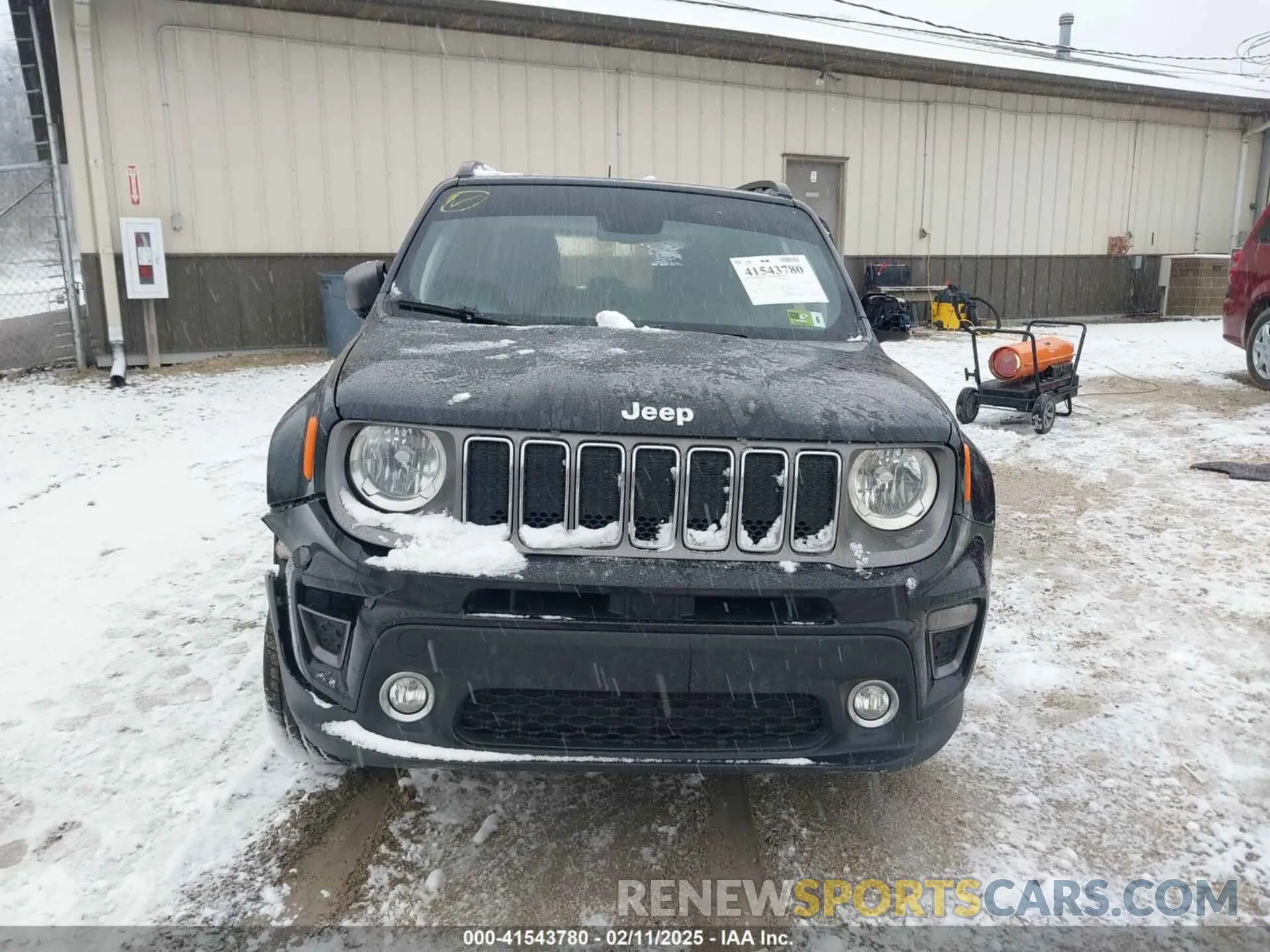 12 fotografías del automóvil dañado ZACNJBD19KPJ93616 JEEP RENEGADE 2019
