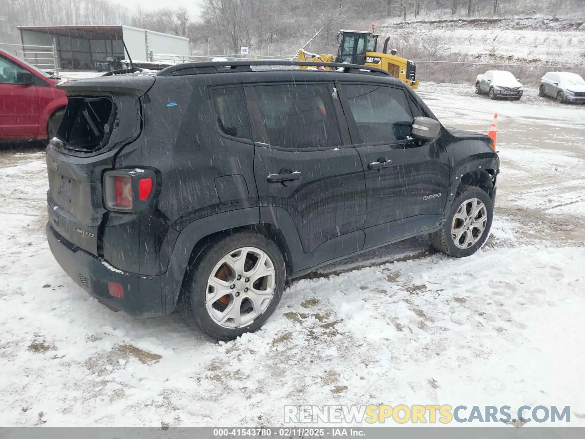 4 fotografías del automóvil dañado ZACNJBD19KPJ93616 JEEP RENEGADE 2019