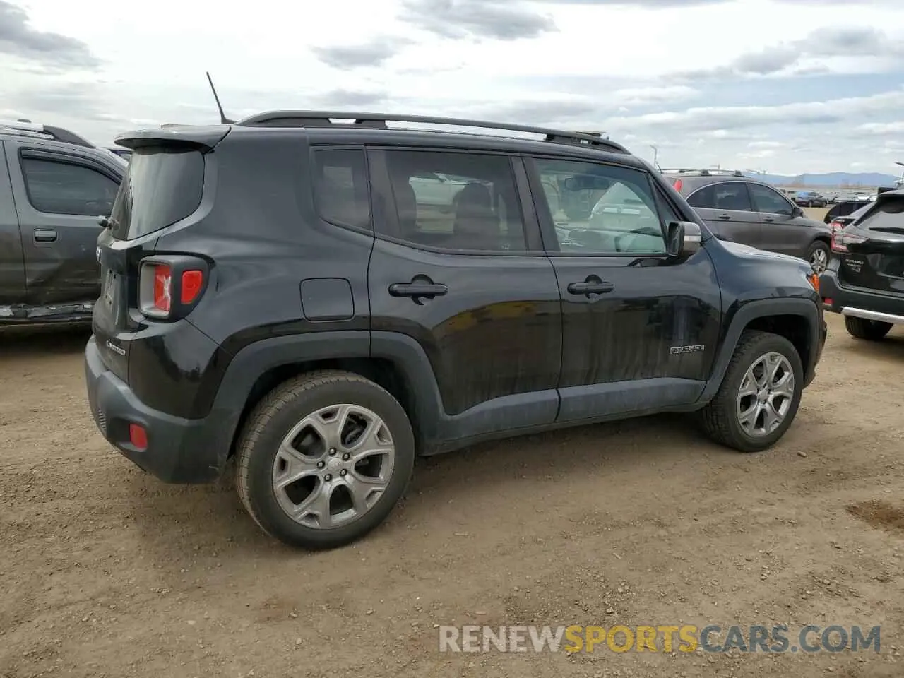3 fotografías del automóvil dañado ZACNJBD1XKPK28728 JEEP RENEGADE 2019