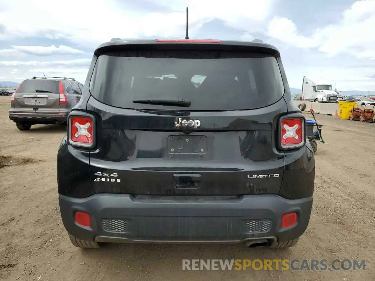 6 fotografías del automóvil dañado ZACNJBD1XKPK28728 JEEP RENEGADE 2019