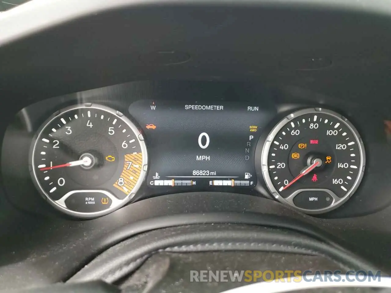 9 fotografías del automóvil dañado ZACNJBD1XKPK28728 JEEP RENEGADE 2019