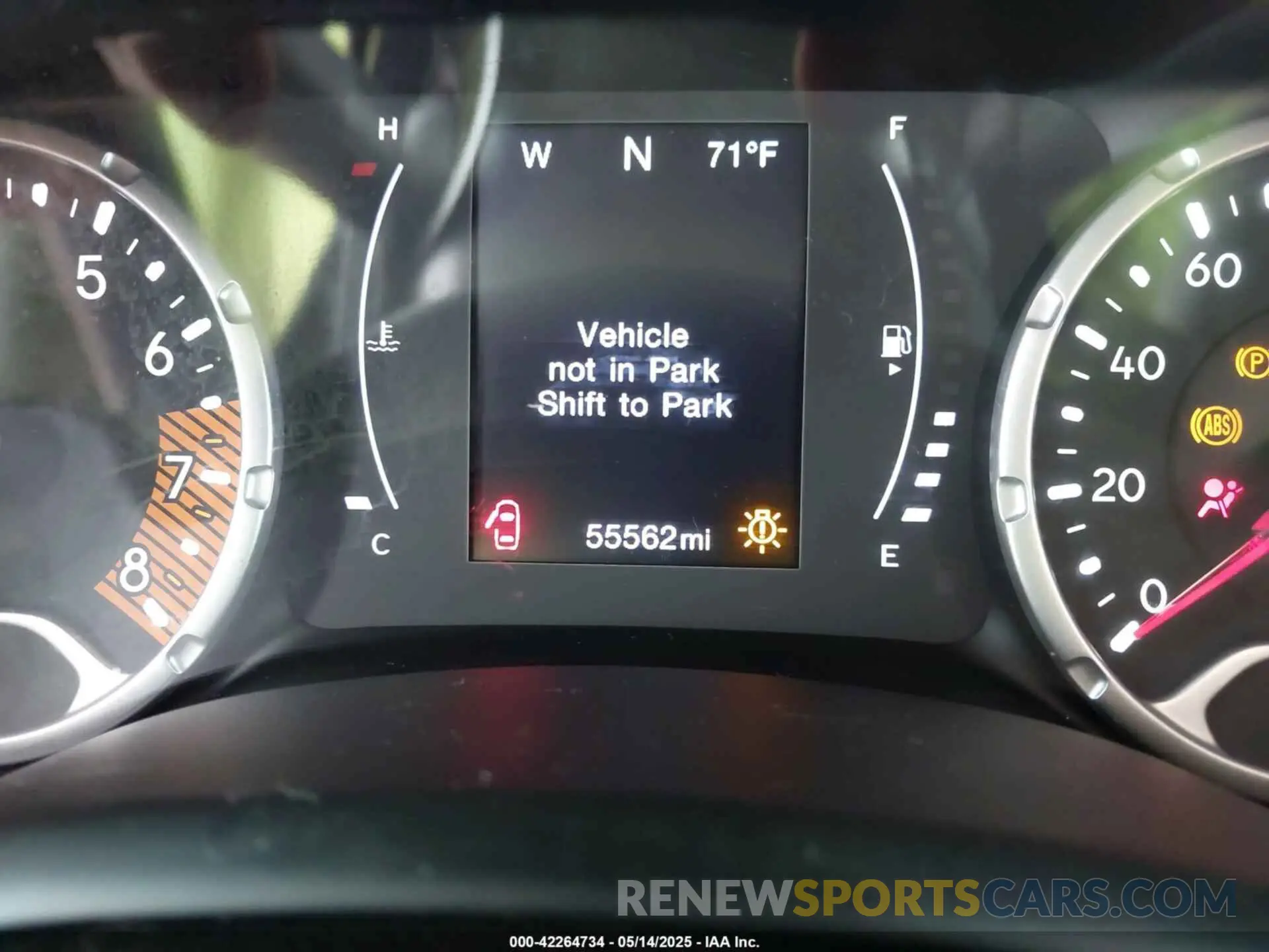 7 fotografías del automóvil dañado ZACNJAAB0LPL08984 JEEP RENEGADE 2020
