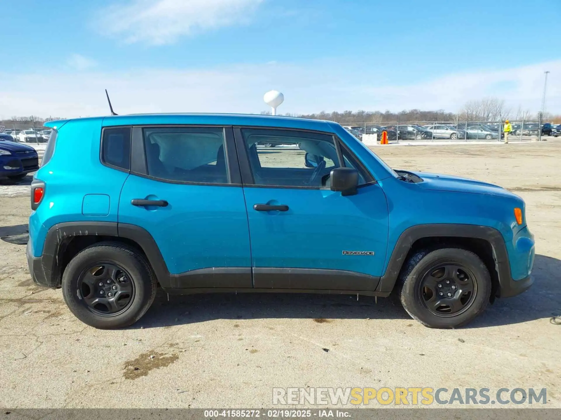 14 fotografías del automóvil dañado ZACNJAAB1LPL35899 JEEP RENEGADE 2020