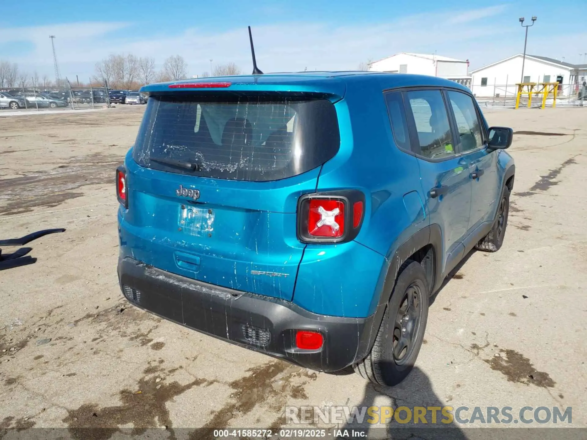 4 fotografías del automóvil dañado ZACNJAAB1LPL35899 JEEP RENEGADE 2020