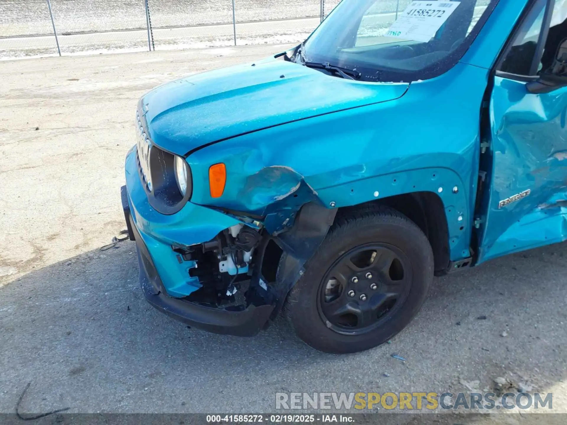 6 fotografías del automóvil dañado ZACNJAAB1LPL35899 JEEP RENEGADE 2020