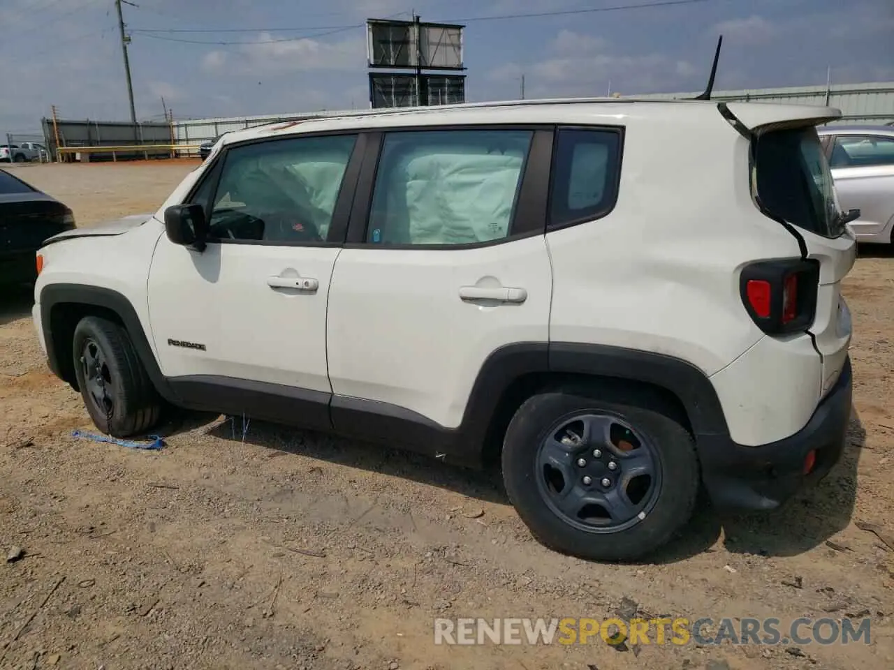 2 fotografías del automóvil dañado ZACNJAAB2LPL13149 JEEP RENEGADE 2020