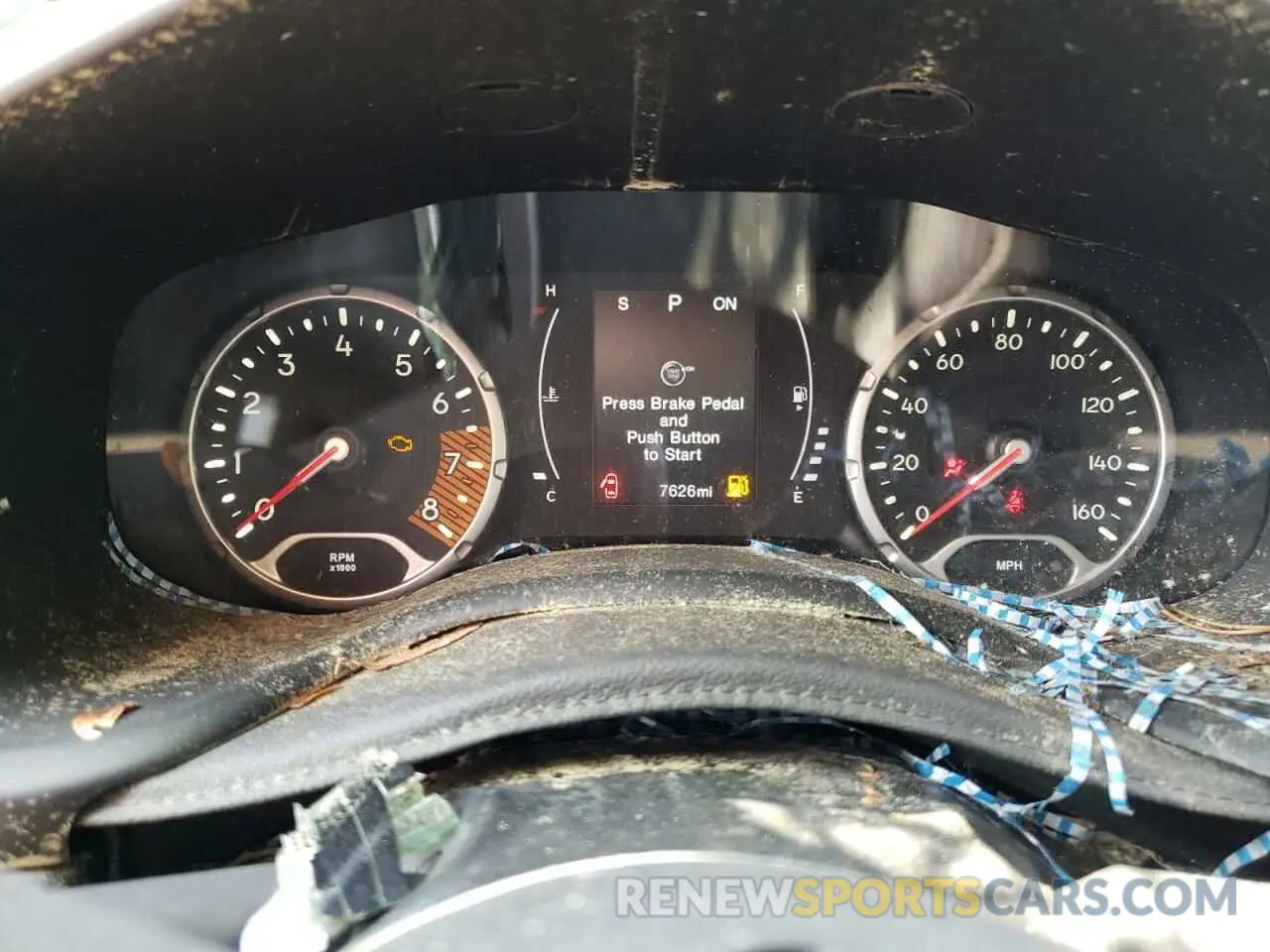 9 fotografías del automóvil dañado ZACNJAAB2LPL13149 JEEP RENEGADE 2020
