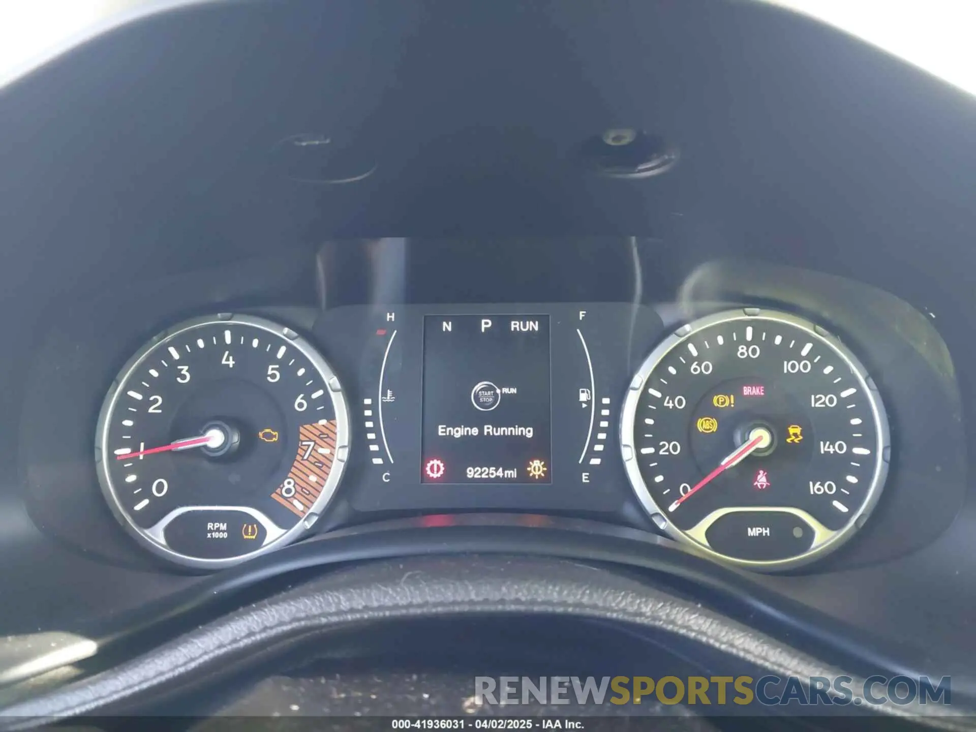 7 fotografías del automóvil dañado ZACNJAAB2LPL84352 JEEP RENEGADE 2020