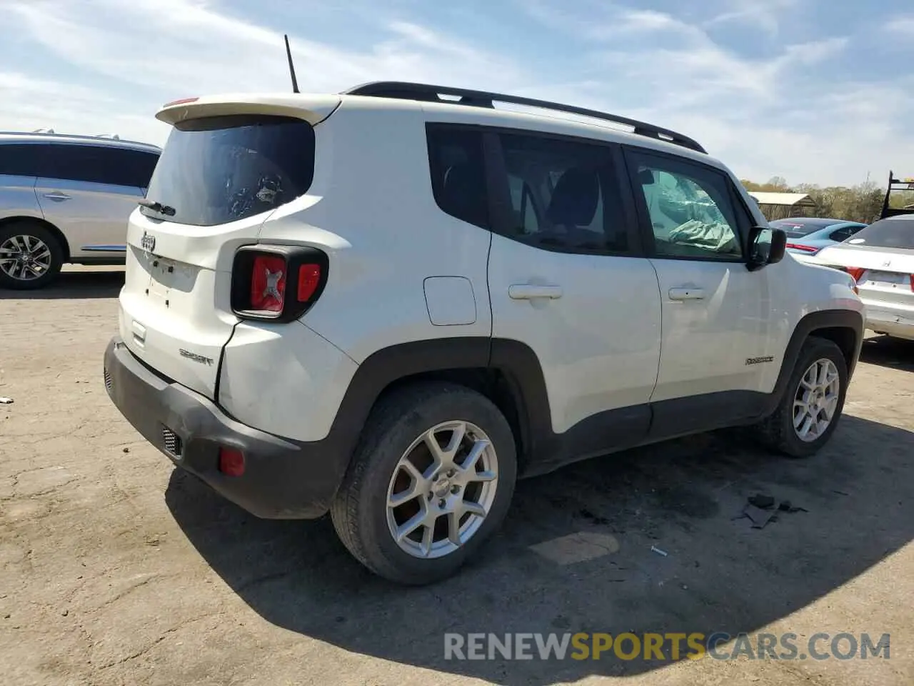 3 fotografías del automóvil dañado ZACNJAAB3LPK97981 JEEP RENEGADE 2020