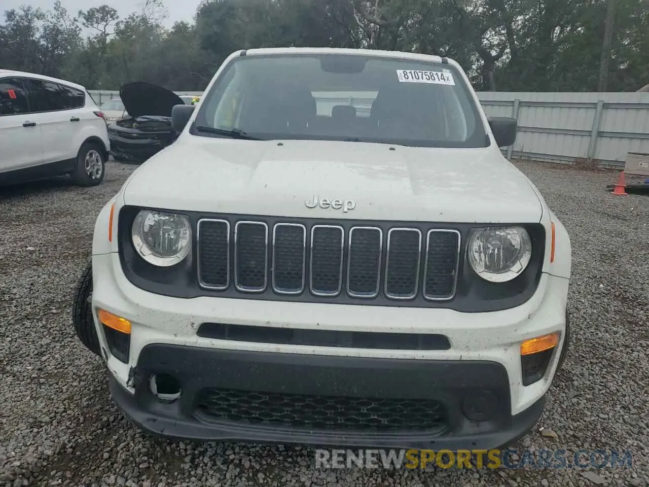 5 fotografías del automóvil dañado ZACNJAAB3LPL00927 JEEP RENEGADE 2020