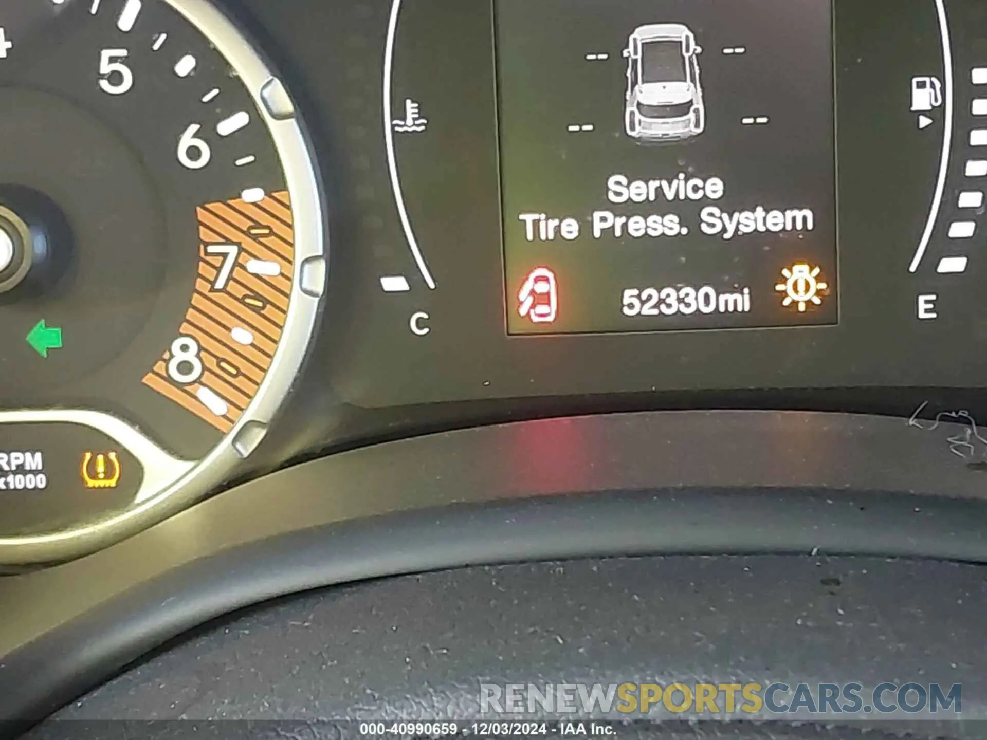 15 fotografías del automóvil dañado ZACNJAAB3LPL97434 JEEP RENEGADE 2020
