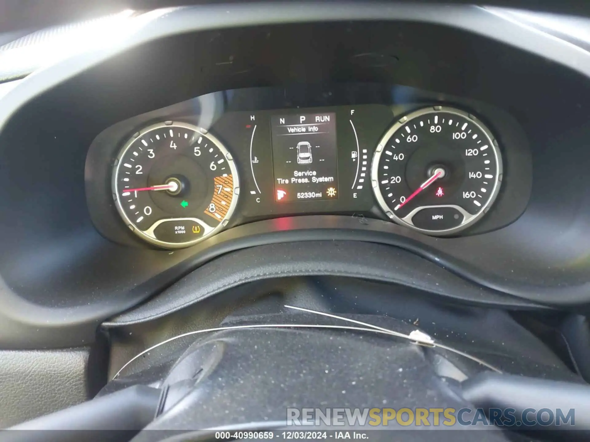 7 fotografías del automóvil dañado ZACNJAAB3LPL97434 JEEP RENEGADE 2020