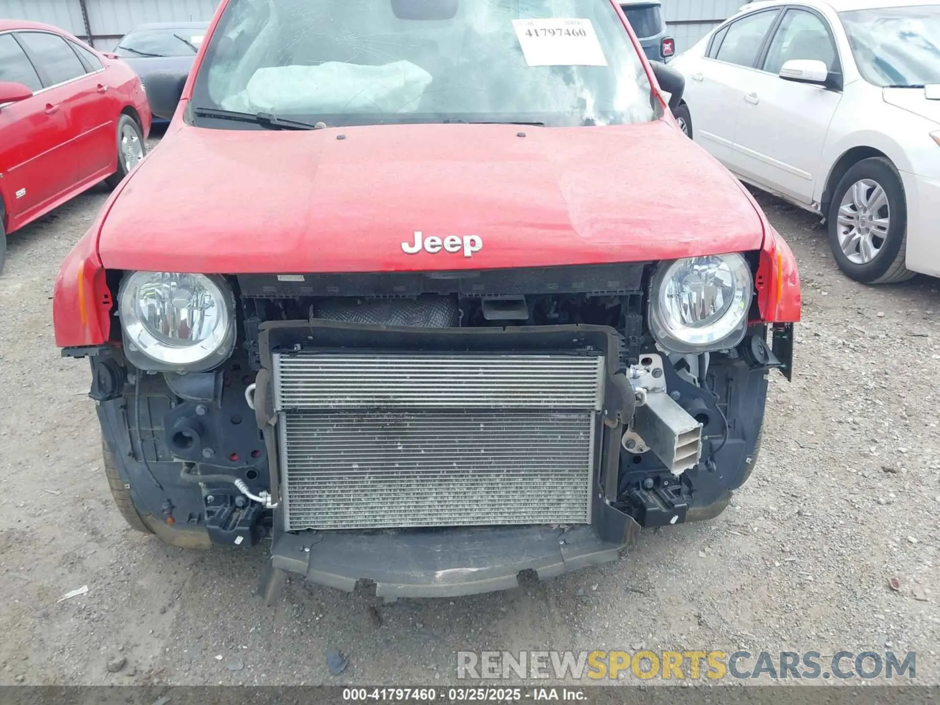 6 fotografías del automóvil dañado ZACNJAAB4LPM06853 JEEP RENEGADE 2020