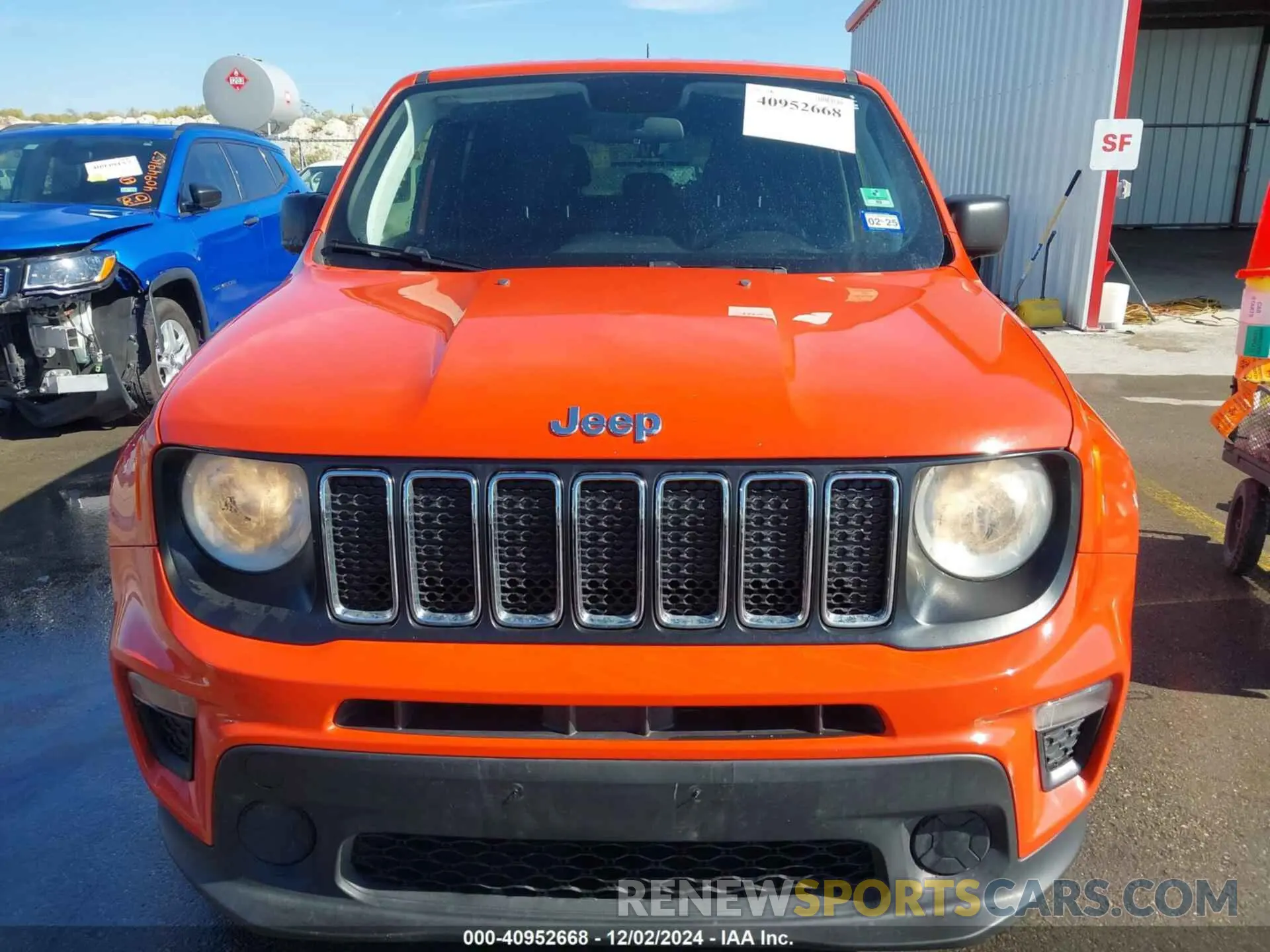 12 fotografías del automóvil dañado ZACNJAAB8LPL86428 JEEP RENEGADE 2020