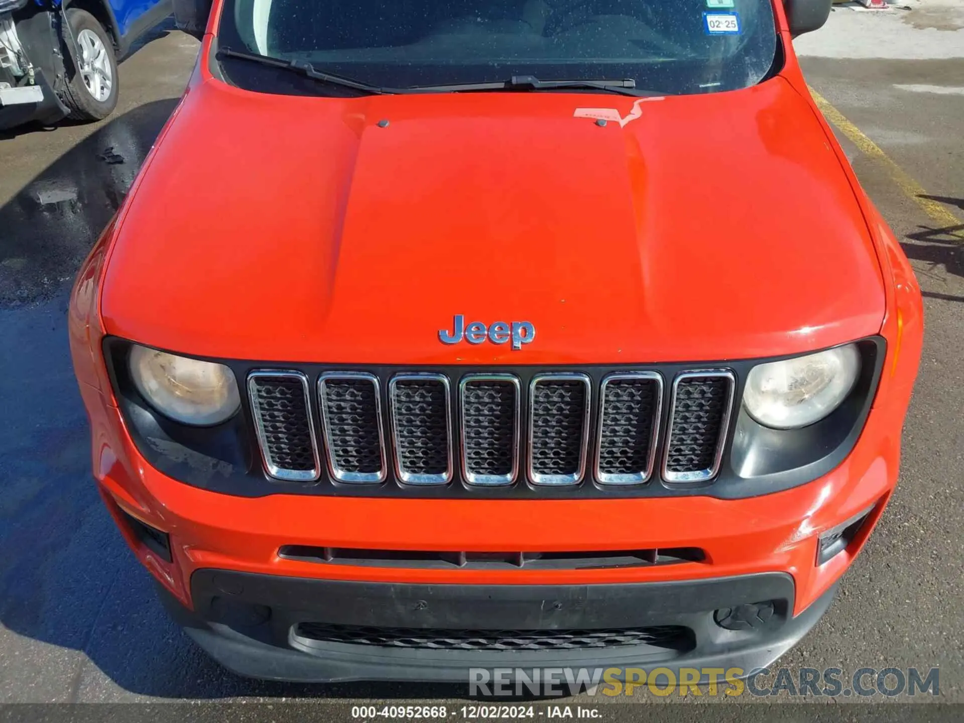6 fotografías del automóvil dañado ZACNJAAB8LPL86428 JEEP RENEGADE 2020