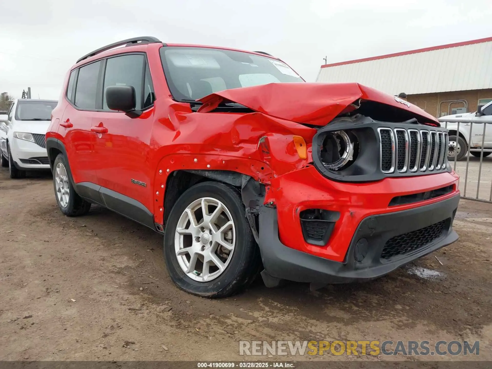 1 fotografías del automóvil dañado ZACNJAABXLPL52877 JEEP RENEGADE 2020