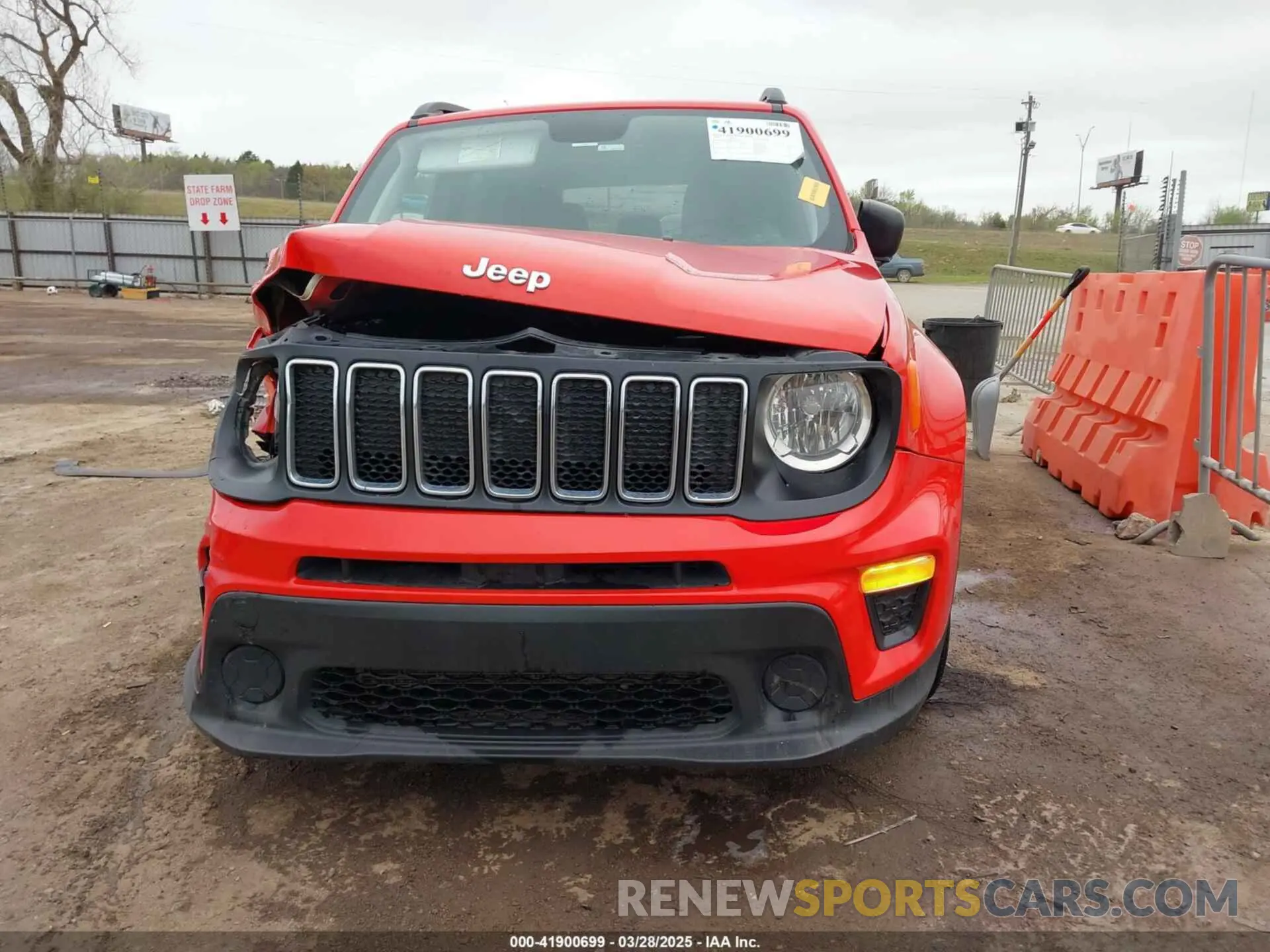 13 fotografías del automóvil dañado ZACNJAABXLPL52877 JEEP RENEGADE 2020