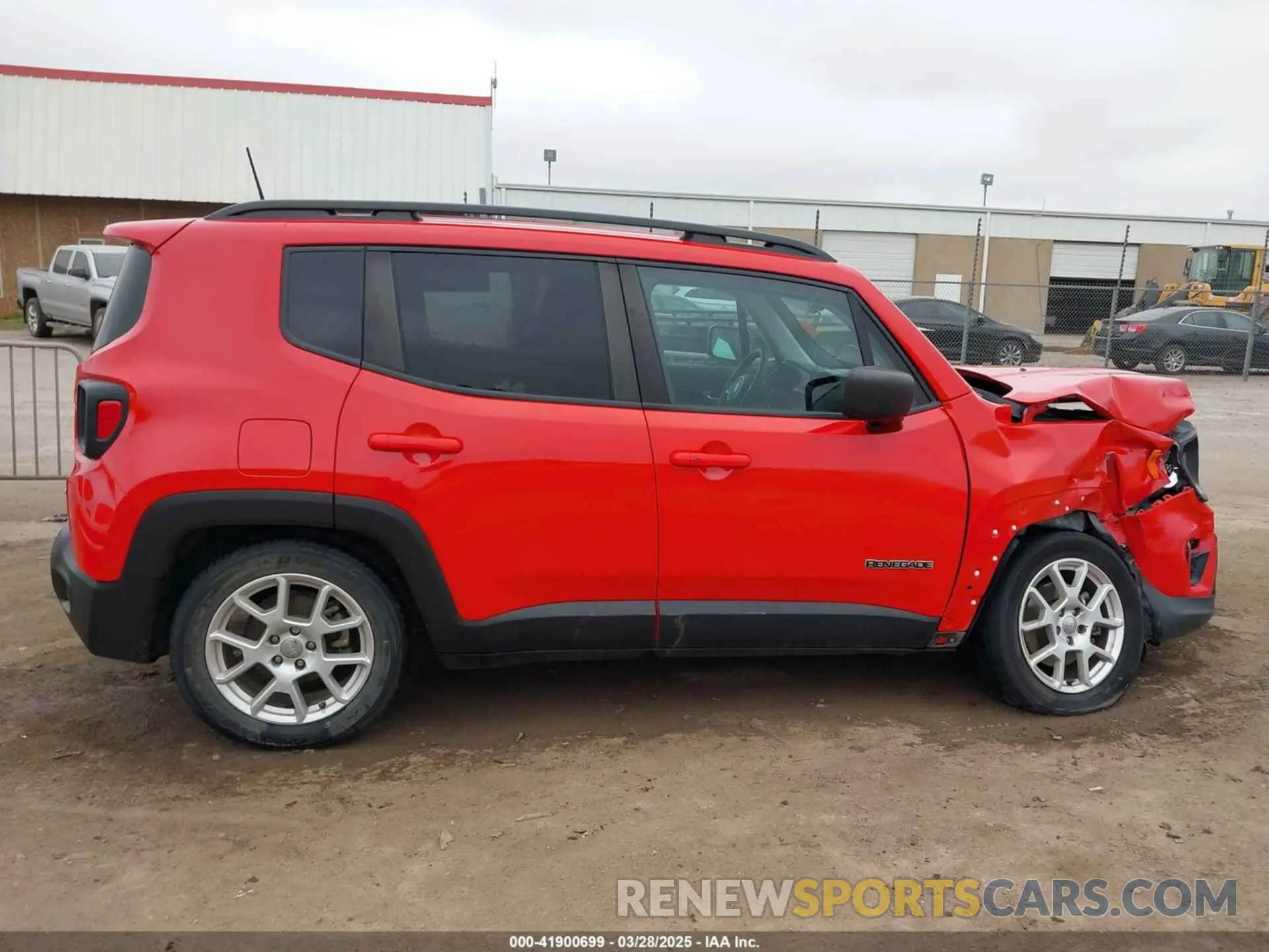 14 fotografías del automóvil dañado ZACNJAABXLPL52877 JEEP RENEGADE 2020