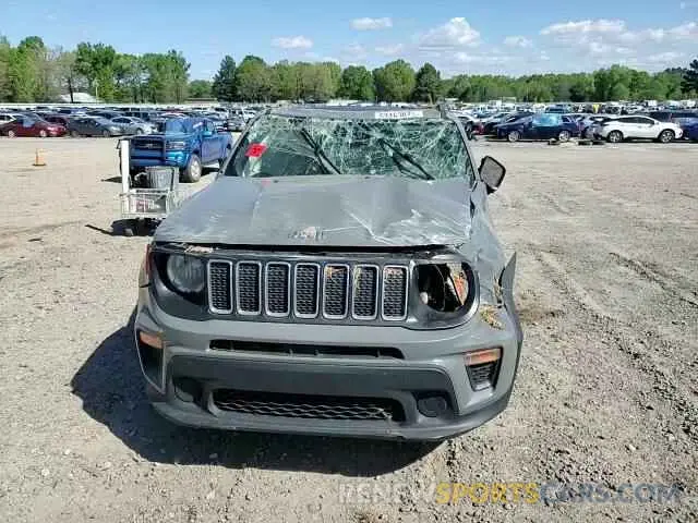 12 fotografías del automóvil dañado ZACNJAABXLPL86222 JEEP RENEGADE 2020