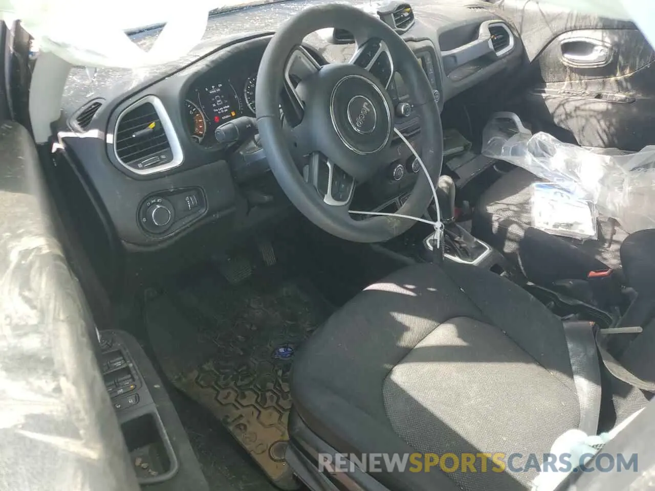 8 fotografías del automóvil dañado ZACNJAABXLPL86222 JEEP RENEGADE 2020