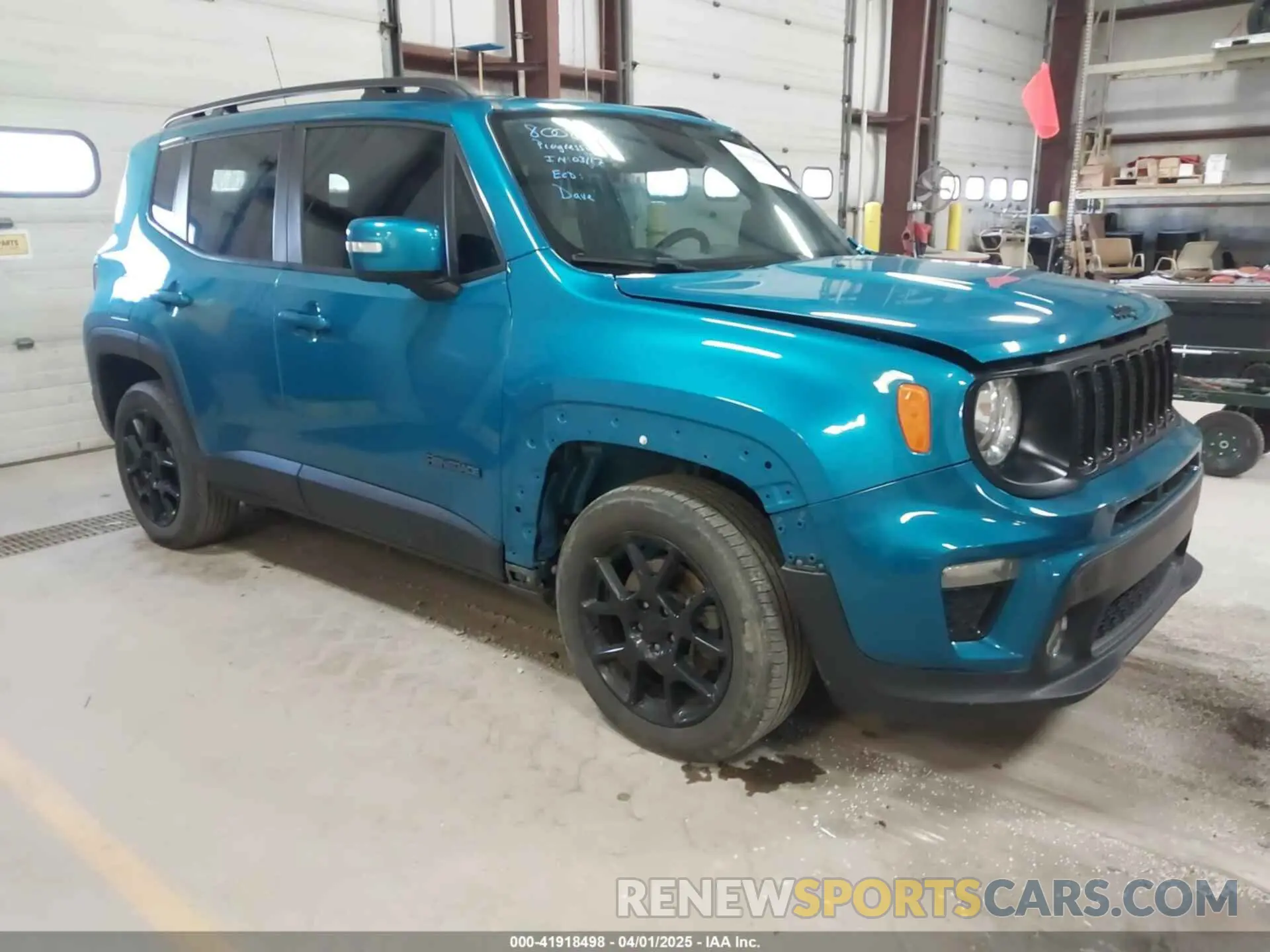 1 fotografías del automóvil dañado ZACNJABB0LPL09308 JEEP RENEGADE 2020