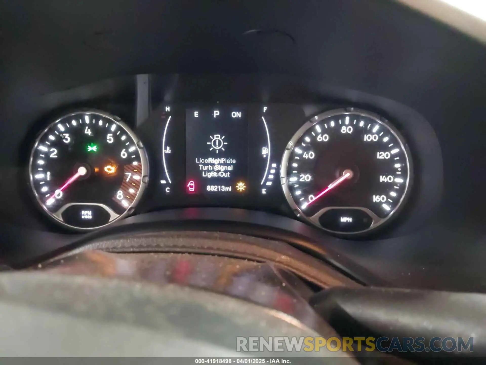 7 fotografías del automóvil dañado ZACNJABB0LPL09308 JEEP RENEGADE 2020
