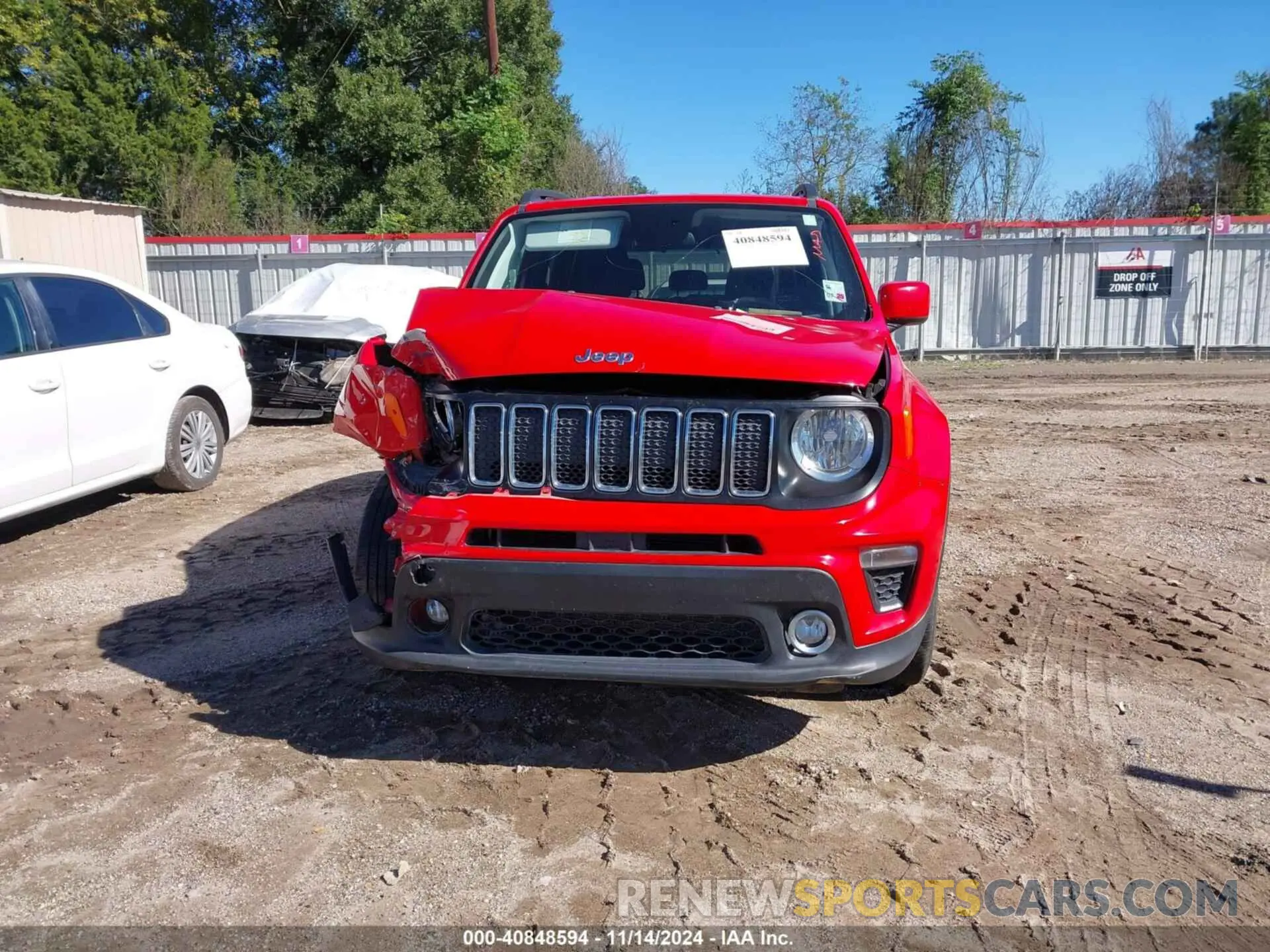 13 fotografías del automóvil dañado ZACNJABB0LPL21197 JEEP RENEGADE 2020