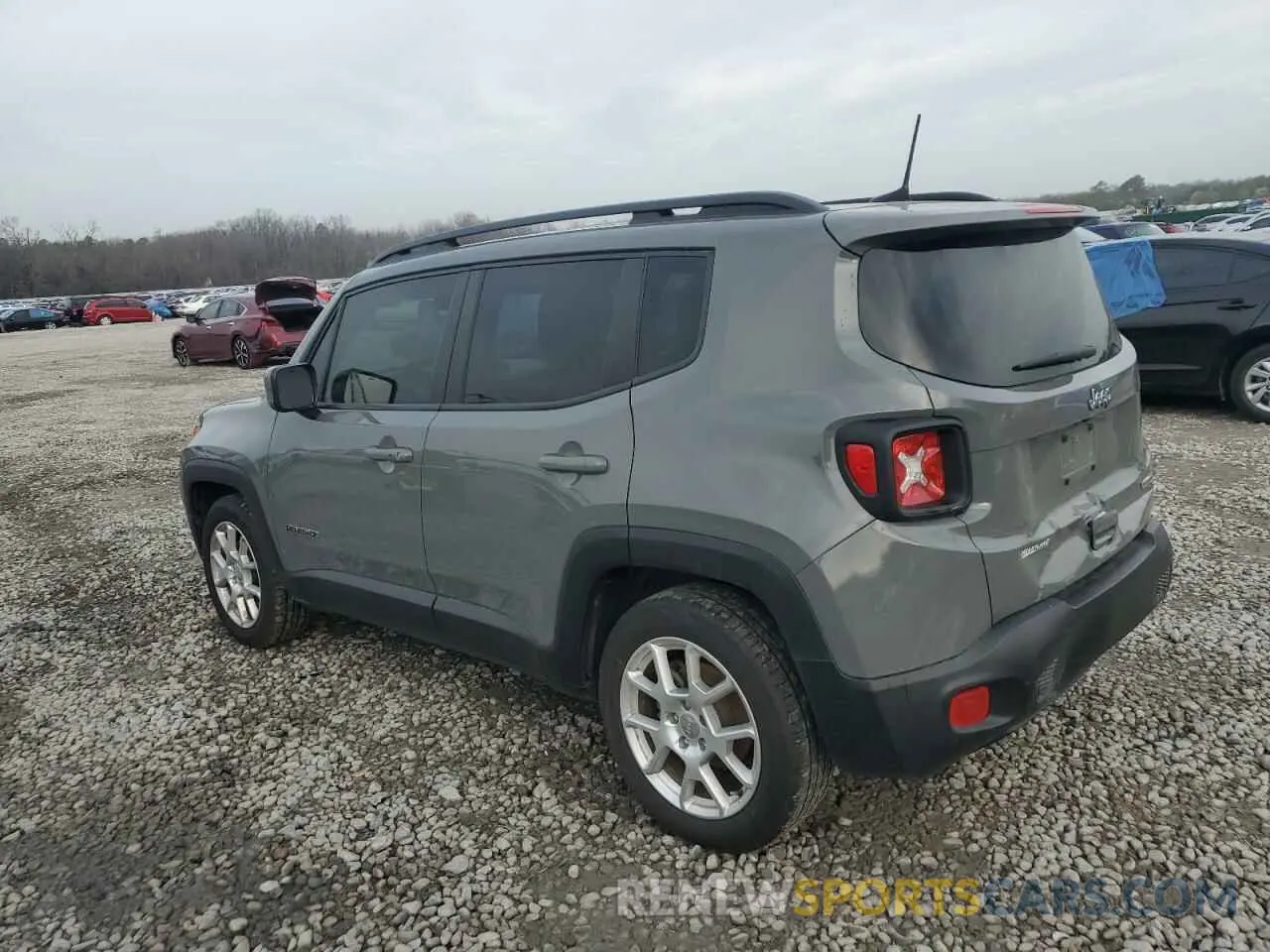 2 fotografías del automóvil dañado ZACNJABB0LPL50876 JEEP RENEGADE 2020
