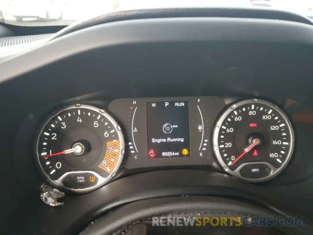 9 fotografías del automóvil dañado ZACNJABB0LPL50876 JEEP RENEGADE 2020