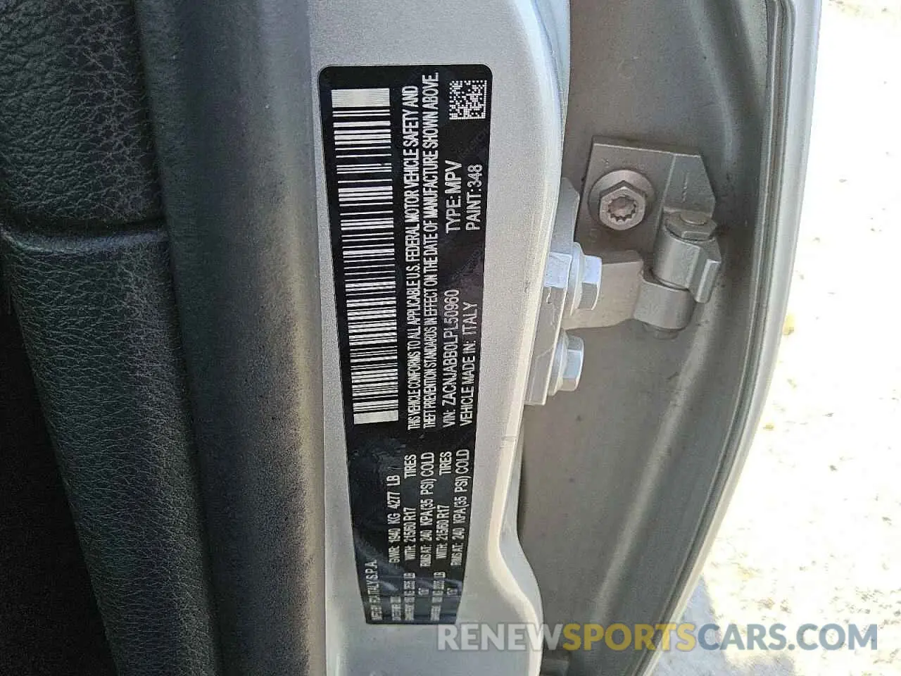 13 fotografías del automóvil dañado ZACNJABB0LPL50960 JEEP RENEGADE 2020