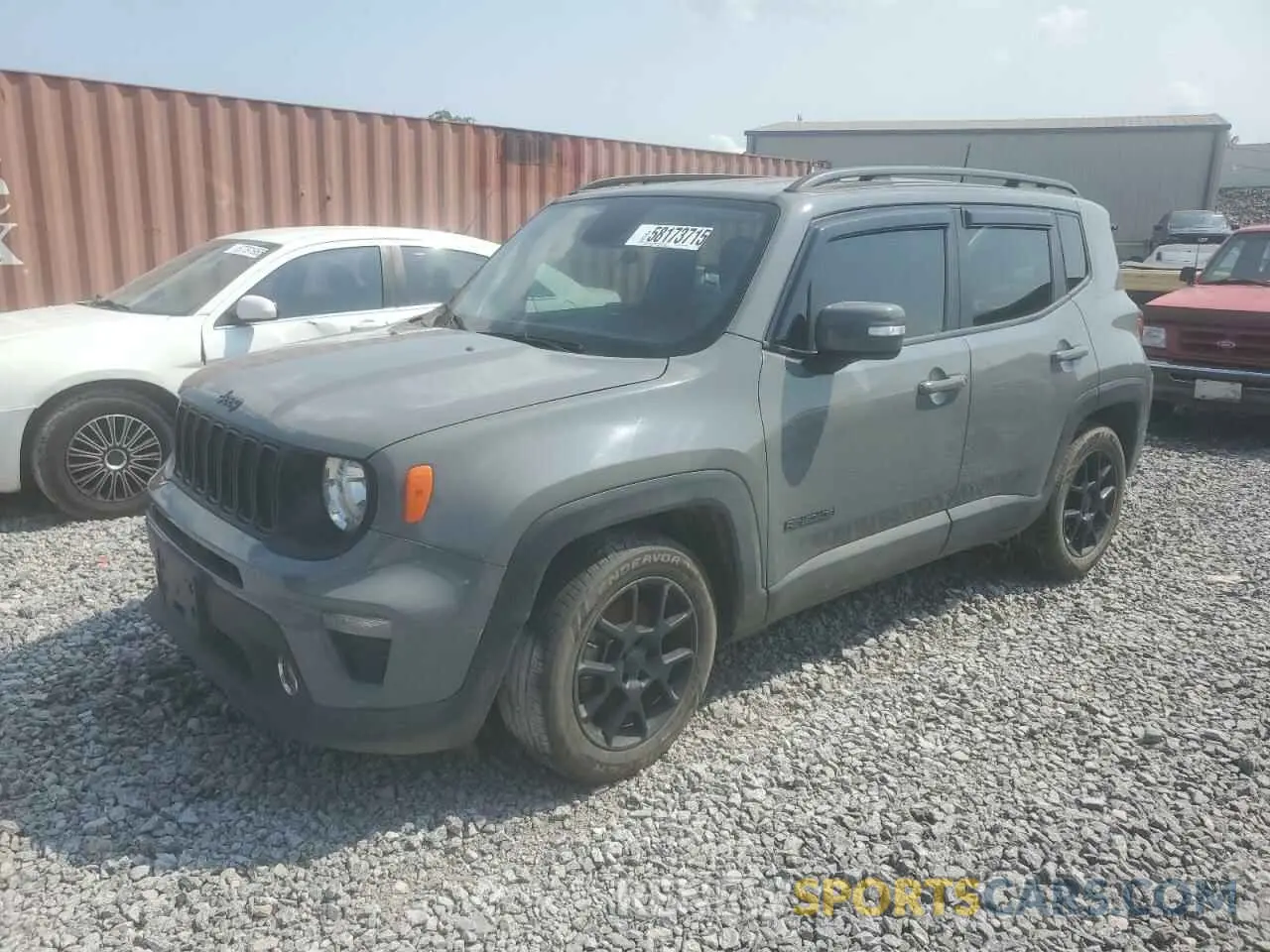 1 fotografías del automóvil dañado ZACNJABB0LPM02796 JEEP RENEGADE 2020