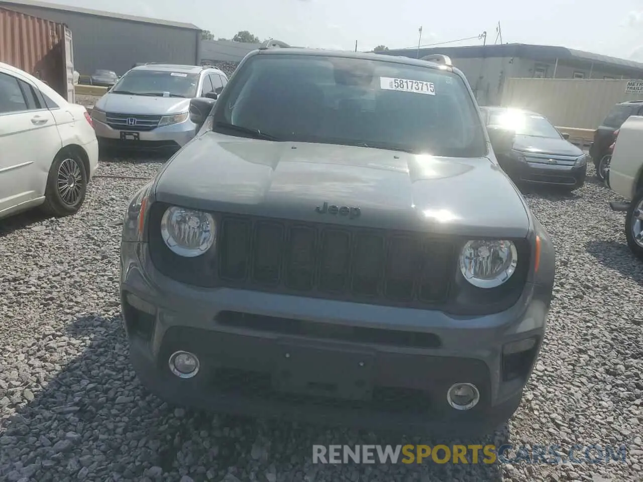 5 fotografías del automóvil dañado ZACNJABB0LPM02796 JEEP RENEGADE 2020